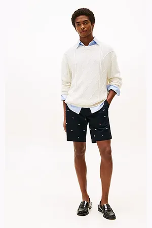 Tommy Hilfiger Pantalón corto chino slim con logo