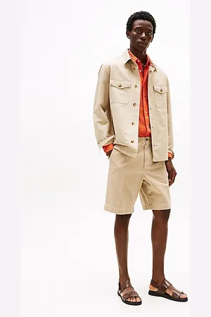 Tommy Hilfiger Bermudas de algodón y lino