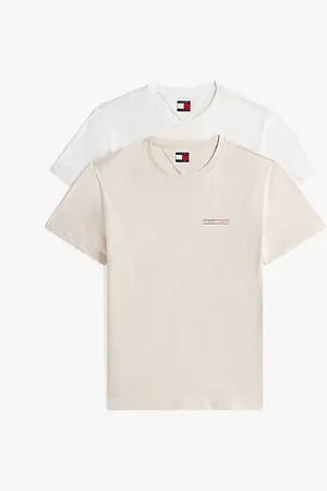 Tommy Hilfiger Pack de 2 camisetas de corte slim