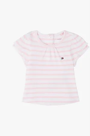 Tommy Hilfiger Camiseta de rayas en punto canalé