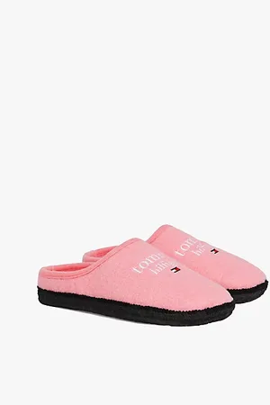 Tommy Hilfiger Zapatillas de casa de nailon con logo
