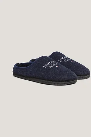 Tommy Hilfiger Zapatillas de casa con logo bordado
