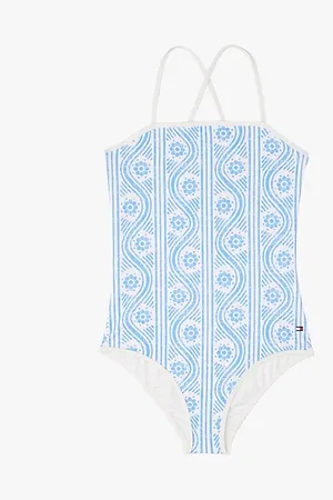 Tommy Hilfiger Traje de baño con escote cuadrado