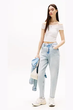 Tommy Hilfiger Vaqueros Mom con cintura muy alta