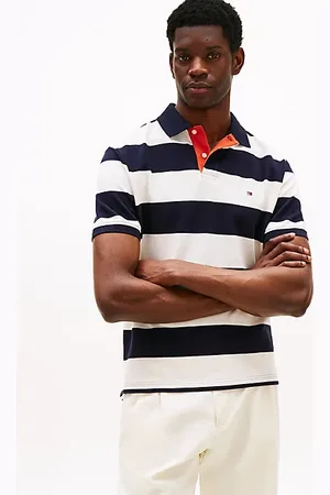 Tommy Hilfiger Polo de corte amplio con diseño color block