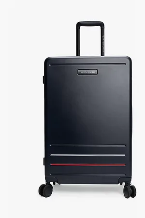 Tommy Hilfiger Maleta con diseño rígido e inscripción
