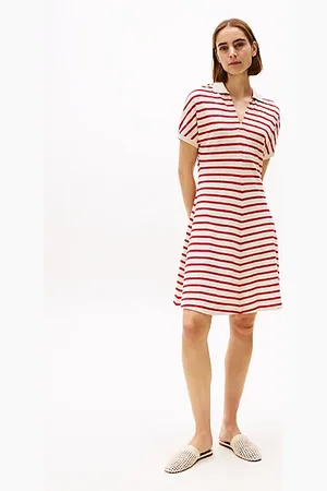Tommy Hilfiger Vestido mini tipo polo