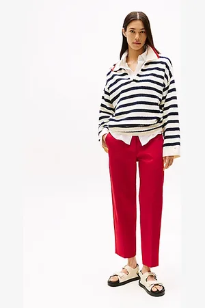 Tommy Hilfiger Pantalón chino tobillero de pernera recta