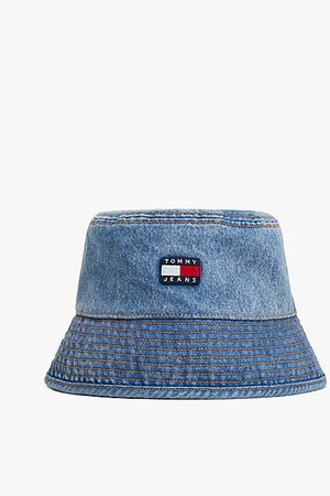 Tommy Hilfiger Sombrero de pescador Heritage vaquero
