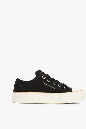 Tommy Hilfiger Zapatillas de lona con suela gruesa