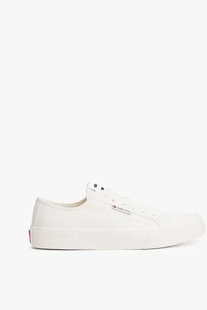 Tommy Hilfiger Zapatillas deportivas de lona con cordones