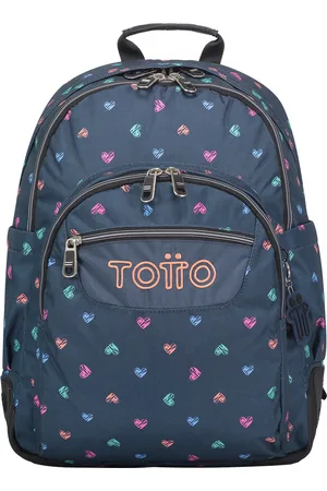 TOTTO Mochila escolar azul y futbolistas - Crayoles : : Moda