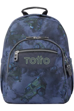 Mochila Escolar Totto Pequeña Con Ruedas Voltar Azul