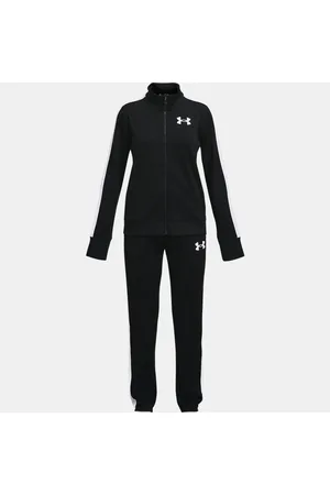 Under Armour Chándal de punto para niña / Blanco / Blanco YLG (149 - 160 cm)