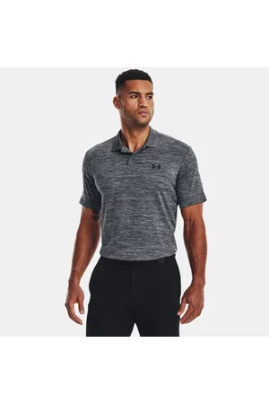 Under Armour Polo Matchplay para hombre Pitch / Negro 3XL
