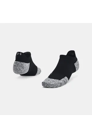 Under Armour Calcetines ArmourDry™ Run Cushion No Show Tab unisex / Pitch Gris / Reflectante L