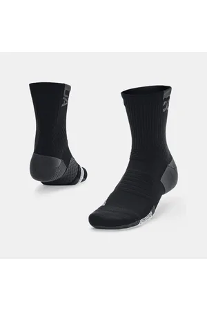 Under Armour Calcetines ArmourDry™ Playmaker Mid-Crew unisex / Jet Gris / Jet Gris L