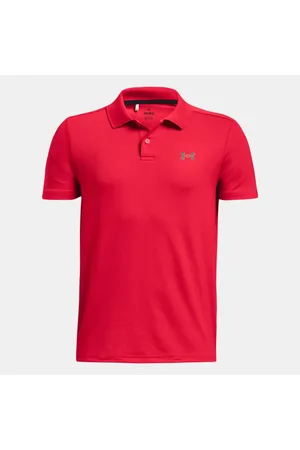 Under Armour Polo Matchplay para niño / Negro YLG (149 - 160 cm)