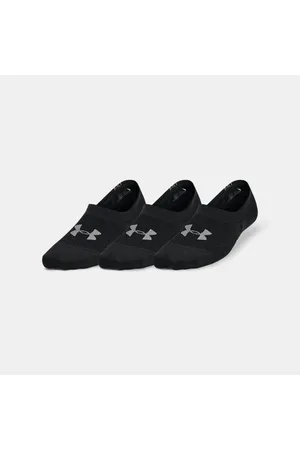 Under Armour Paquete de 3 calcetines Breathe Lite Ultra Low Liner para mujer / / Pitch Gris L