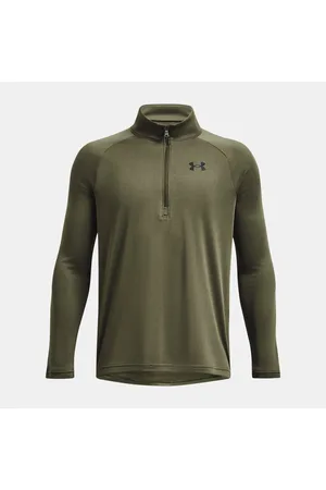 Under Armour Sudadera Tech™ 2.0 ½ Zip para niño Marine OD / Negro YLG (149 - 160 cm)