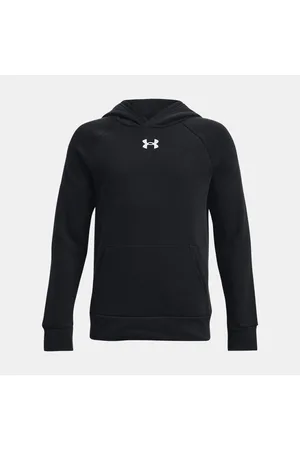 Under Armour Sudadera con capucha Rival Fleece para niño / Blanco YLG (149 - 160 cm)