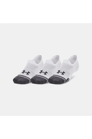 Under Armour Calcetines ultracortos Performance Tech unisex - Paquete de 3 / / Jet Gris L