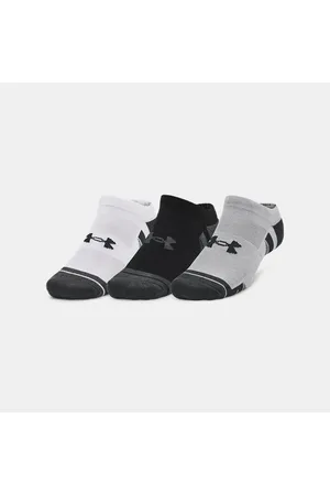 Under Armour Calcetines invisibles Performance Tech unisex - Paquete de 3 Mod / Blanco / Jet L