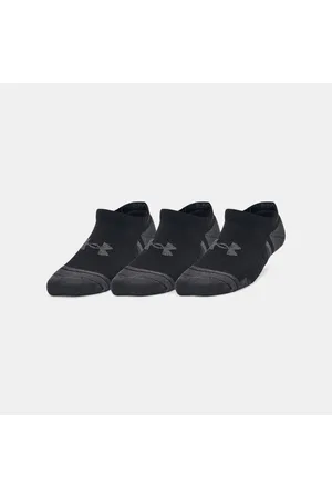 Under Armour Calcetines invisibles Performance Tech para niño/a - Paquete de 3 / / Jet Gris M