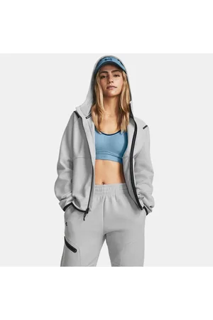 Under Armour Parte de arriba con cremallera completa Unstoppable Fleece para mujer Mod / Negro L