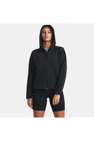 Under Armour Parte de arriba con cremallera completa Unstoppable Fleece para mujer / L