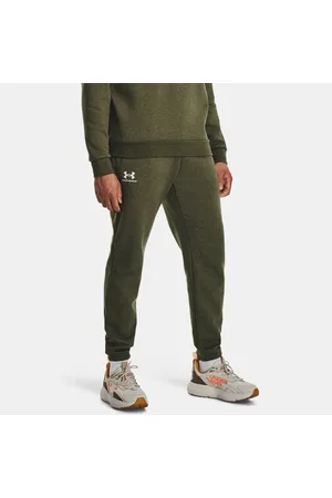 Under Armour Jogger Icon Fleece para hombre Marine OD / Blanco L