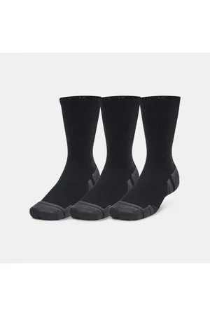 Under Armour Calcetines largos Performance Tech unisex - Paquete de 3 / / Jet Gris L