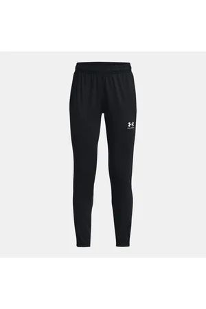 Under Armour Pantalón de entrenamiento Challenger para niña / Blanco YLG (149 - 160 cm)