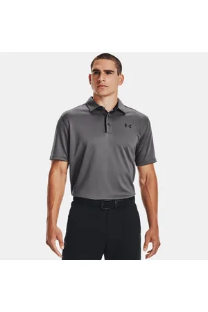 Under Armour Polo Tech™ para hombre Graphite / Negro / Negro L