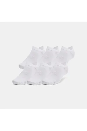 Under Armour Calcetines invisibles Essential unisex - Paquete de 6 / / Halo Gris L