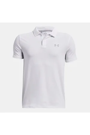 Under Armour Polo Matchplay para niño / Pitch Gris / Mod Gris YLG (149 - 160 cm)