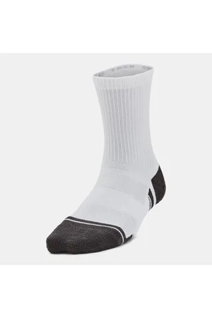 Under Armour Calcetines largos Performance Tech para niño/a - Paquete de 3 / / Jet Gris M