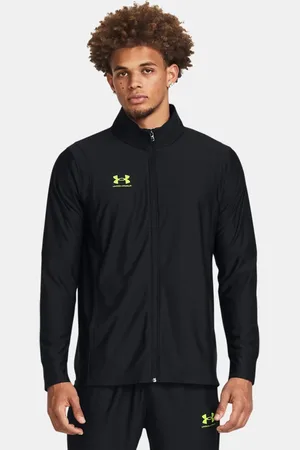 Under Armour Chaqueta Mujer - UA Essential Swacket - Negro/Pitch Gray
