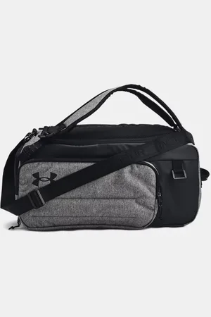 Under Armour Bolsa de deporte pequeña Contain Duo Castlerock Medium Heather / Negro / Blanco TALLA ÚNICA
