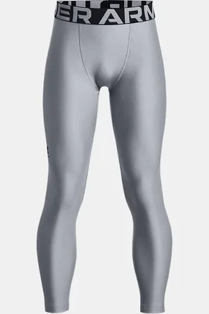 Under Armour Leggings HeatGear® Armour para niño Acero / Negro YLG (149 - 160 cm)
