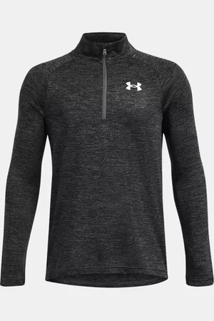 Under Armour Sudadera Tech™ 2.0 ½ Zip para niño Castlerock / Blanco YLG (149 - 160 cm)