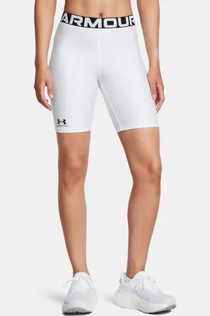 Under Armour Pantalón corto de 20 cm HeatGear® para mujer / Negro L