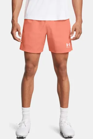 Under Armour Pantalón corto Challenger Pro Woven para hombre Flare / Negro XXL