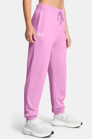 Under Armour Jogger Rival Terry para mujer Stellar / Blanco M