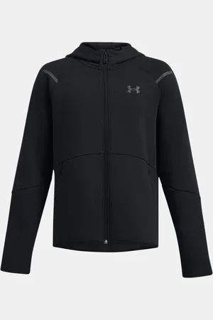Under Armour Sudadera con cremallera completa Unstoppable Fleece para niño / YLG (149 - 160 cm)