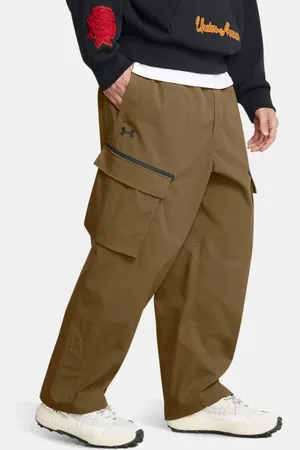 Under Armour Pantalón Unstoppable Cargo para hombre Coyote / Negro 3XL