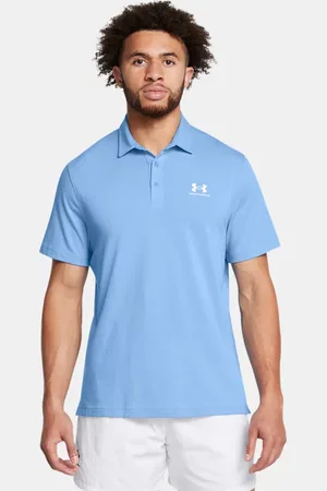 Under Armour Polo Icon para hombre Horizon / Blanco L