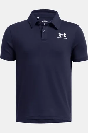 Under Armour Polo Icon para niño Midnight Marino / Blanco YLG (149 - 160 cm)