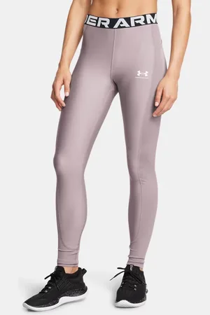 Under Armour Leggings HeatGear® Rib para mujer Tetra / Blanco M