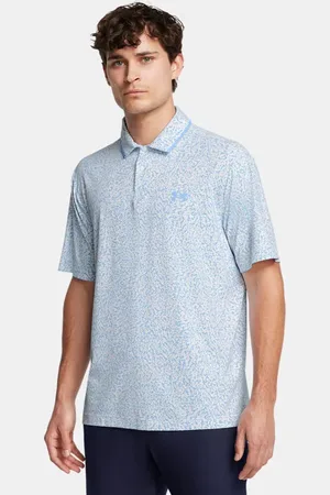 Under Armour Polo Iso-Chill Verge para hombre / Retro Verde / Horizon Azul L